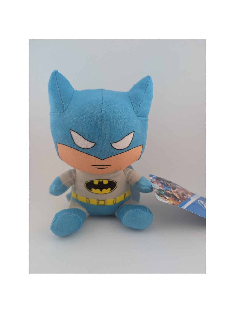 Batman Plush DC Comics Big Head Stuffed Animal Blue 7"